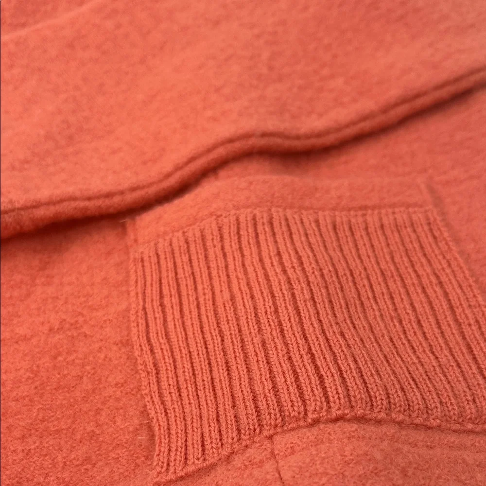 Kate Hill Vibrant Orange Cardigan Sweater - Picture 7 of 16